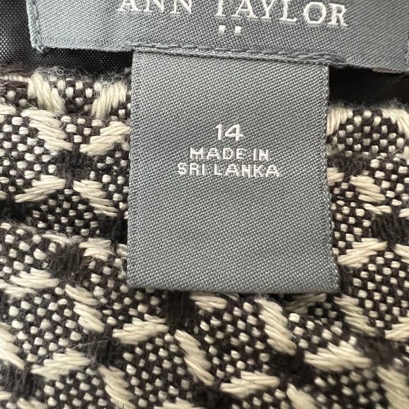 Ann Taylor Brown and Cream Skirt - Picture 5 of 5